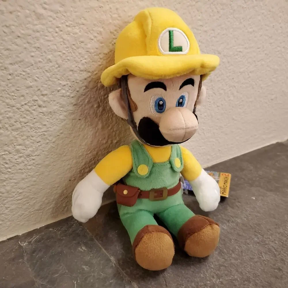 Plush - Builder Luigi 10-Inch (NEW) - Super Mario - Nintendo - Picture 8 of 8
